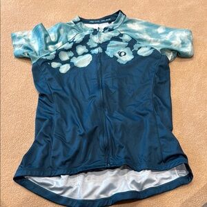 Pearl Izumi Blue Cycling Jersey -size L
